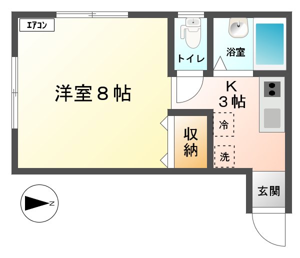 レトワールの間取り