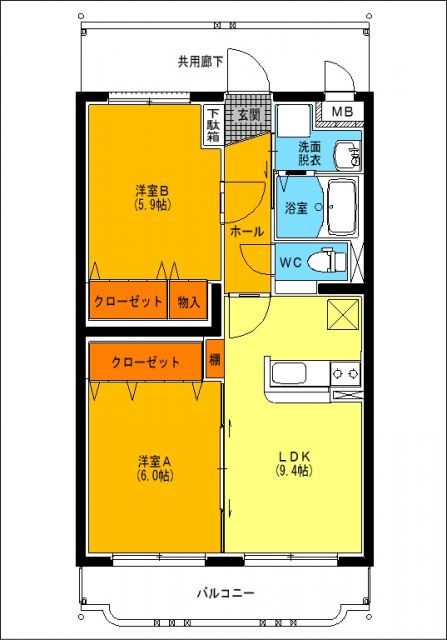 ユーミーSAUNの間取り