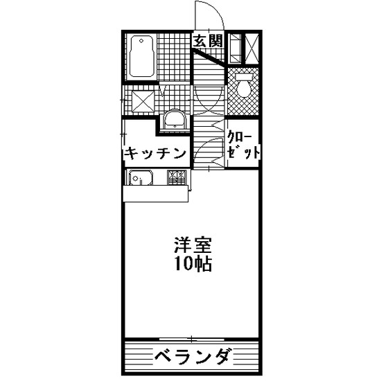 木内ハイツの間取り