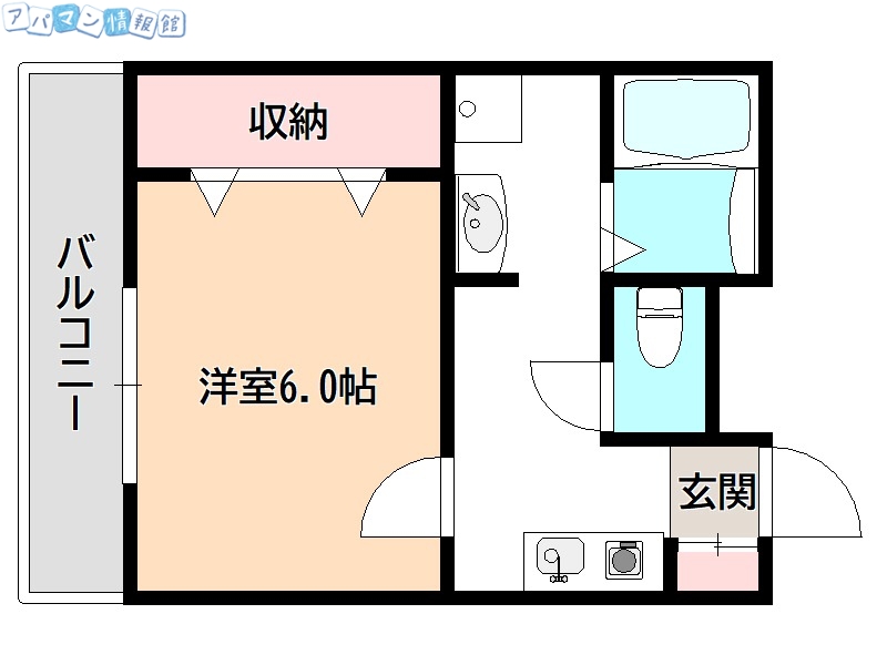 ドルミール木下の間取り