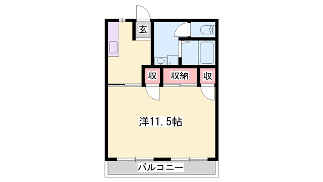 レジデンス凪8号館の間取り