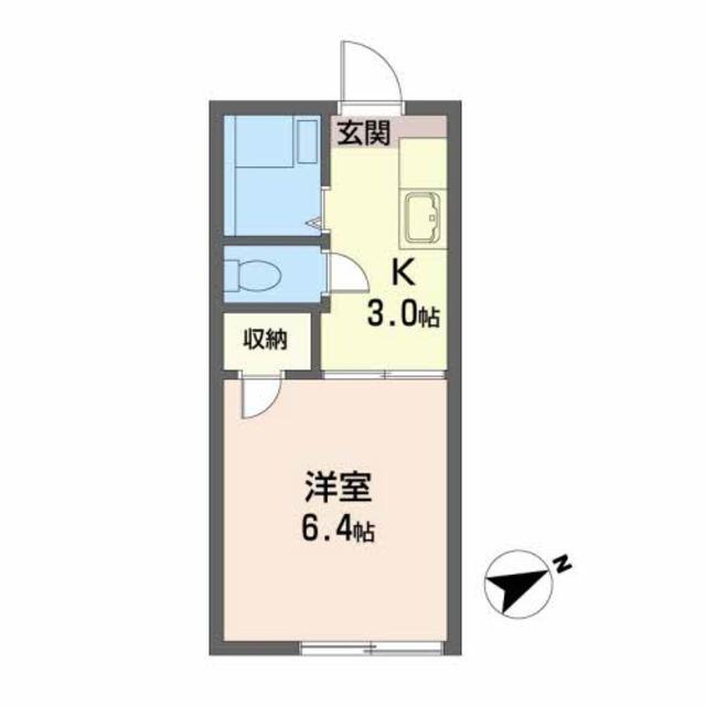 ニューリーブスＡの間取り