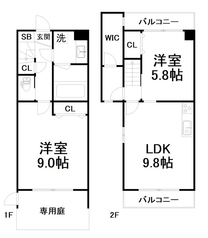 THE HOKUHOU 京都東山の間取り