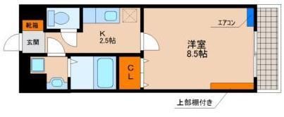 シャンヴィルI番館の間取り