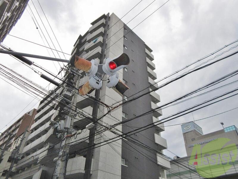 【プライムアーバン松屋町の建物外観】