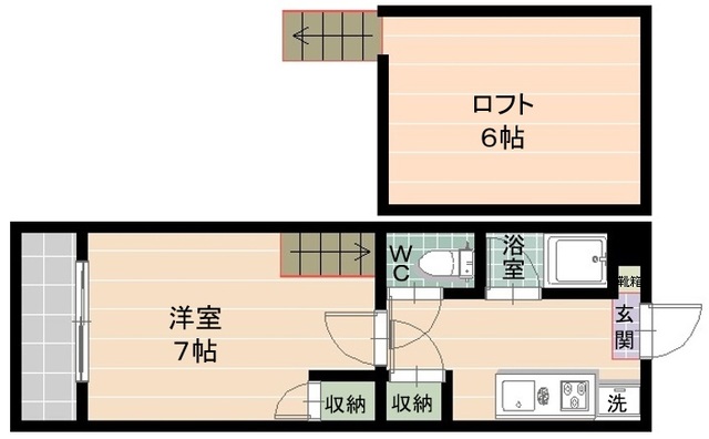 ロフティハウスの間取り