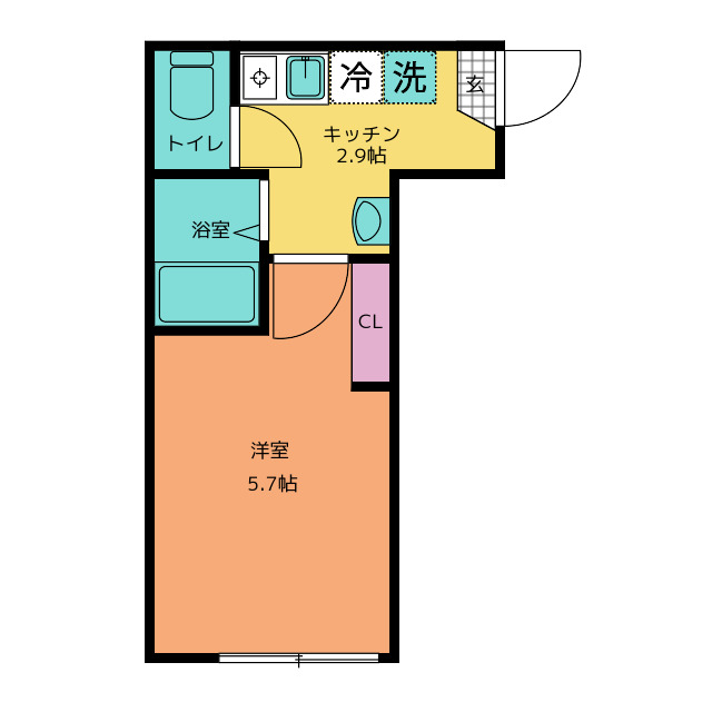 イーストテラスの間取り