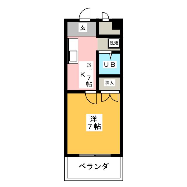 ＴＮＫマンション春日の間取り