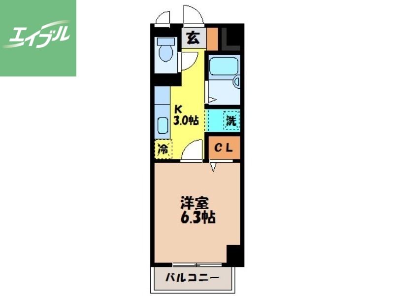 びーの柳原の間取り