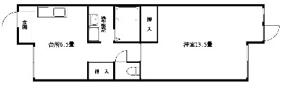 平川ステーションハイツの間取り