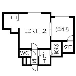 プレシャス27番館の間取り