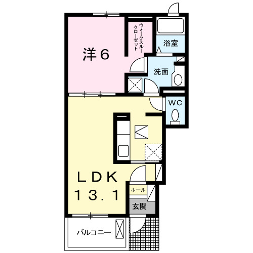 アルカディアVIの間取り