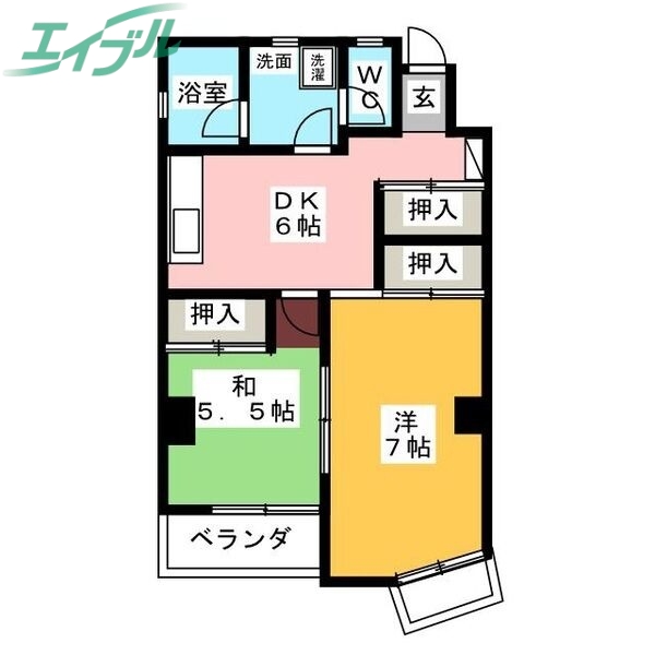 下田ビルの間取り写真