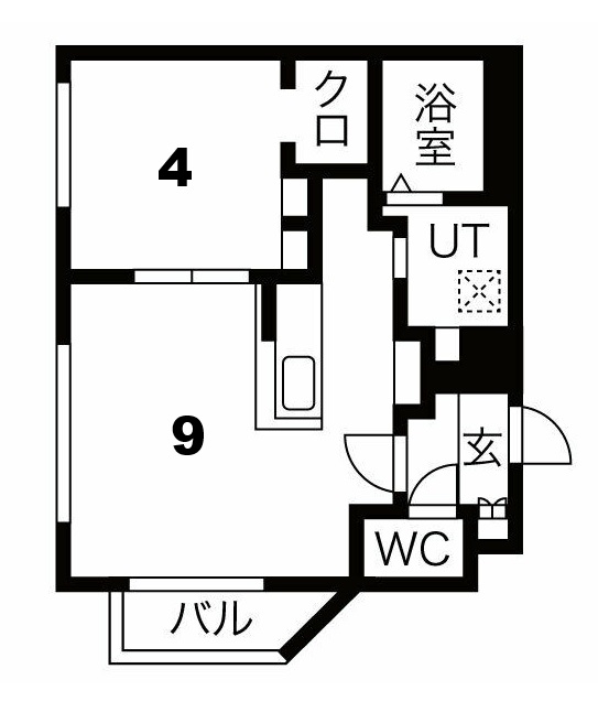 DPレジデンス南郷7丁目駅前の間取り