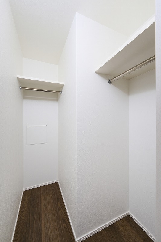 収納　たっぷりとした収納スペースです