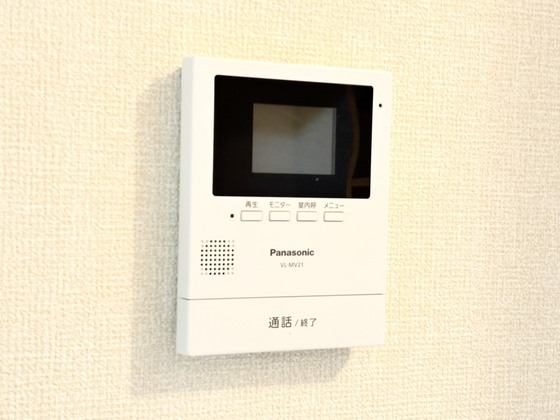 セキュリティ　モニター付きインターホン