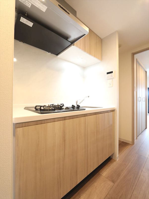 キッチン　システムキッチン（ガス2口コンロ付）