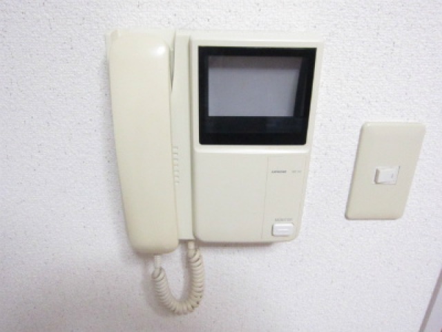 セキュリティ　誰が来たのか一目瞭然