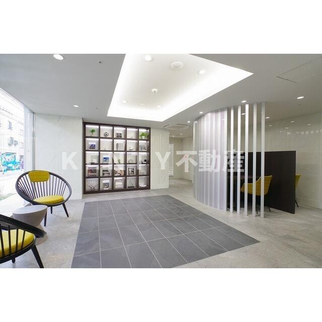 ロビー　落ち着いたロビーです