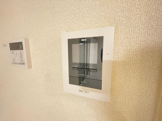 セキュリティ　モニター付きインターホンです