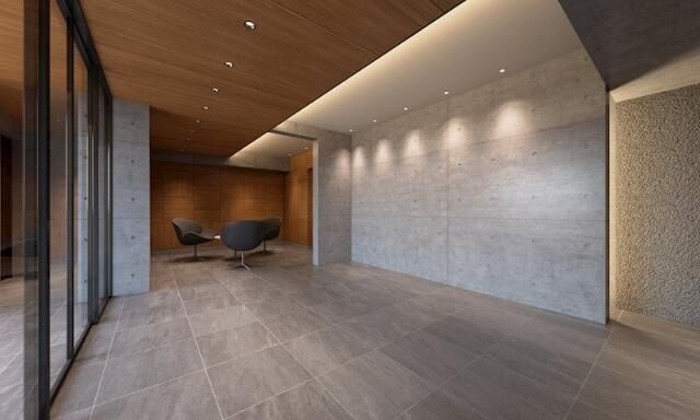 ロビー　建物の内部です