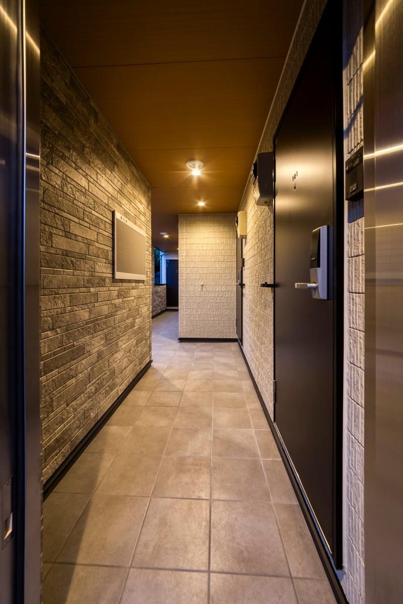 その他共有部分　ホテル並の内廊下