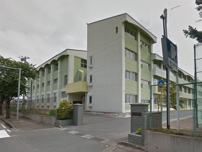 中学校　堀口中学校（中学校）まで500m