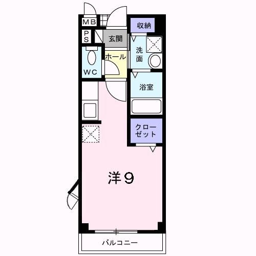 ベル　アルモニー１番館の間取り