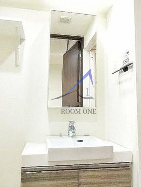 洗面設備　洗面台です。