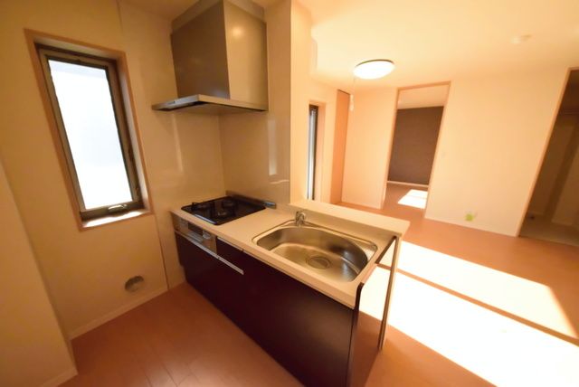 キッチン　2口システムキッチンです
