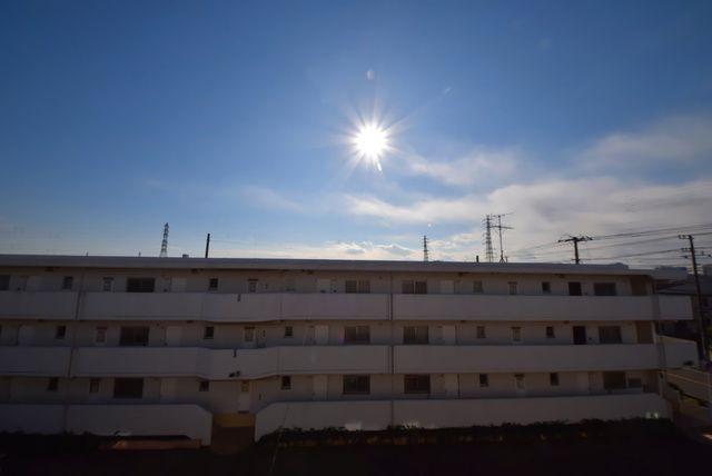 眺望　バルコニーからの眺望です