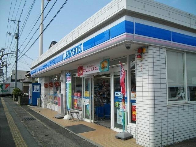 コンビニ　ローソン国府宮ノ下店（コンビニ）まで300m