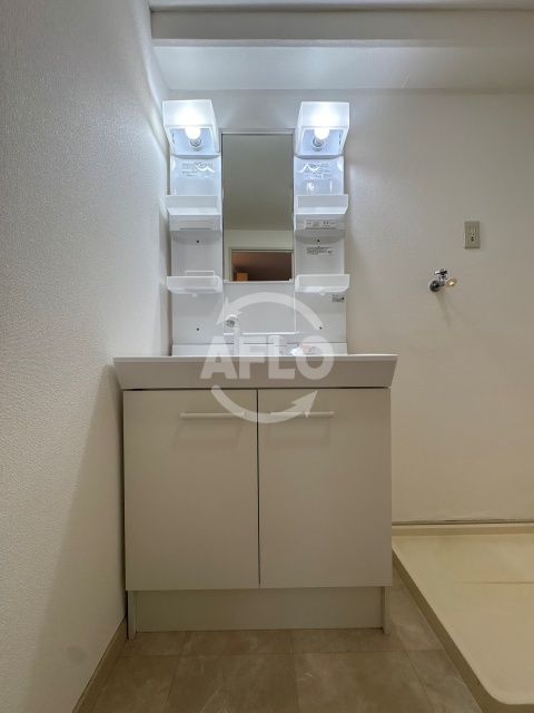 洗面設備　Lakia Maison Abiko　独立洗面台
