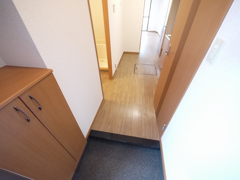 玄関　ゆったりとした玄関です