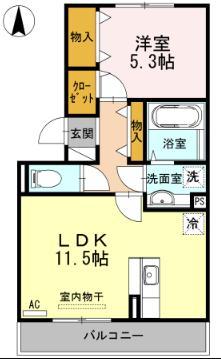 リアン トゥールの間取り写真