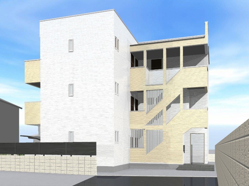 建物外観　外観パース