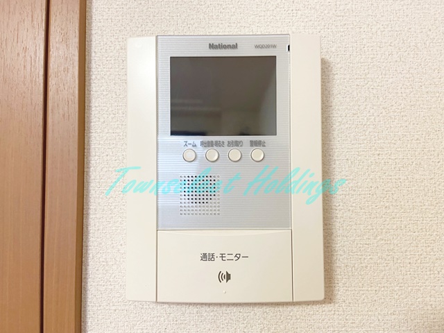 セキュリティ　防犯面に考慮したモニター付きインターフォン