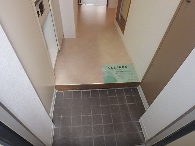 玄関　明るい玄関です