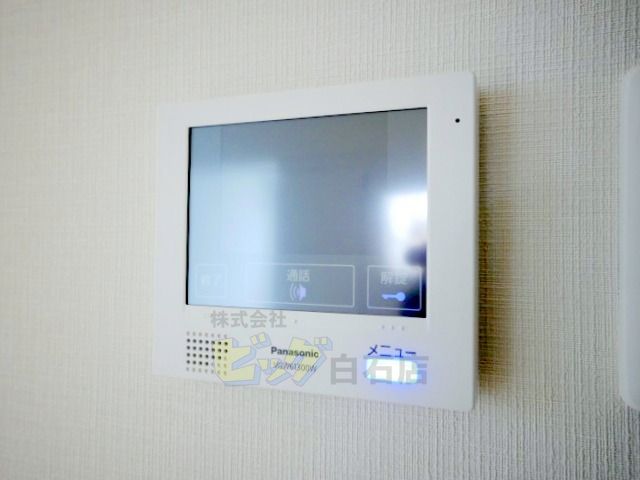 セキュリティ　モニター付きインターホン完備しています♪