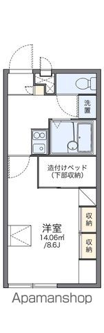 レオパレスしまたIIの間取り写真