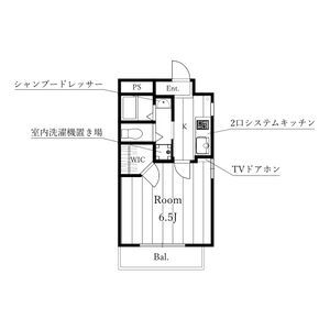 パークサイドアパートメンツ・パーソンズの間取り写真