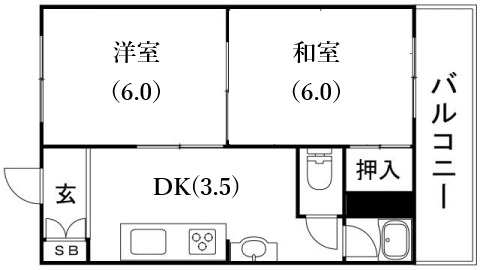 メゾン神戸県庁前の間取り写真