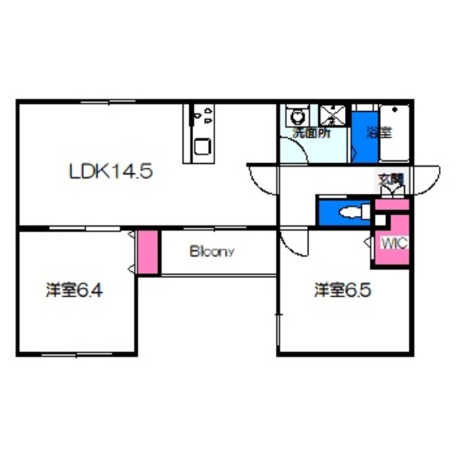 Miele住吉の間取り写真