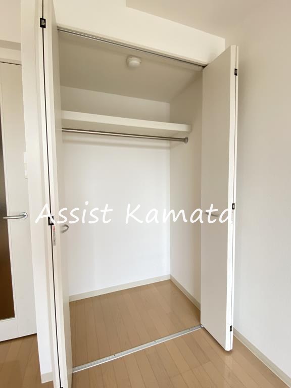 収納　写真は同タイプの別号室です