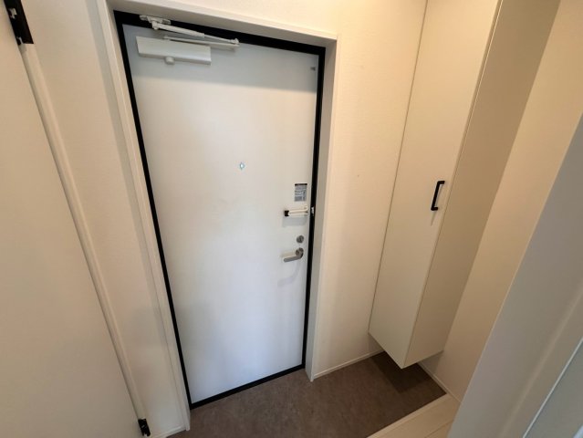 玄関　明るい玄関です