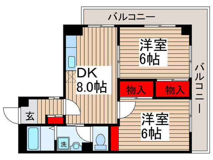 ADVANCE矢作の間取り写真