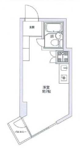 三越東中野マンションの間取り写真