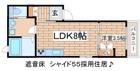パルケヴェルデの間取り写真