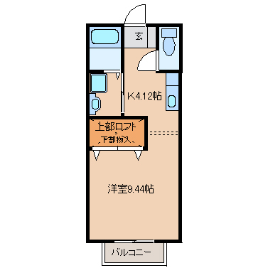 Corpo　Handenの間取り