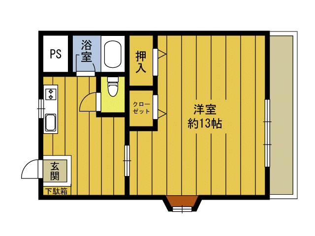 ハイムオーツの間取り